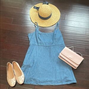 Old Navy Blue Denim Dress